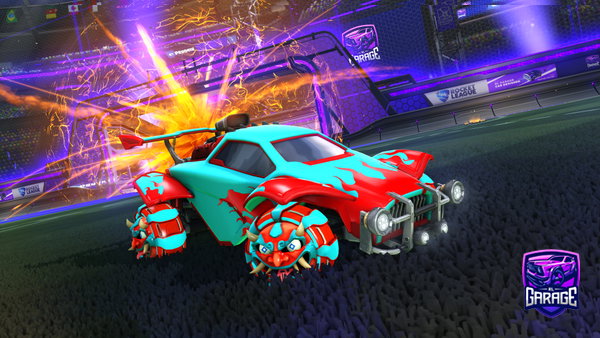 A Rocket League car design from Olavveenendaal