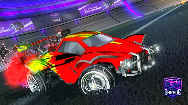 A Rocket League car design from Shooteo2313