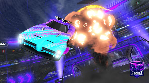 A Rocket League car design from WFE_POIM