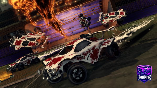 A Rocket League car design from GwnDave