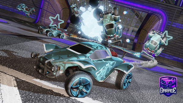 A Rocket League car design from BO_SHMAIS8