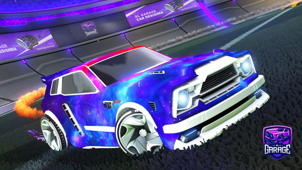 A Rocket League car design from Crowdller