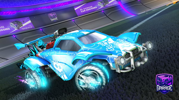 A Rocket League car design from Shooteo2313