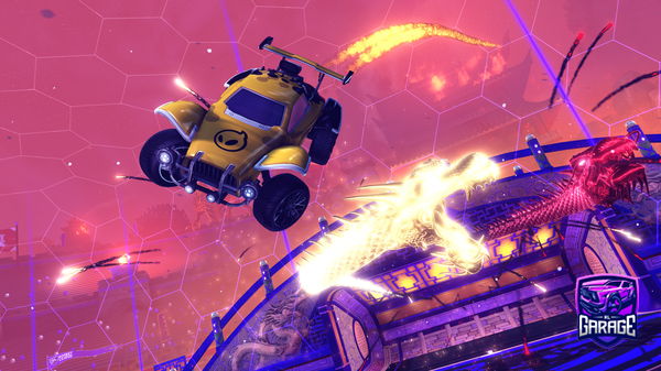 A Rocket League car design from lloydvan