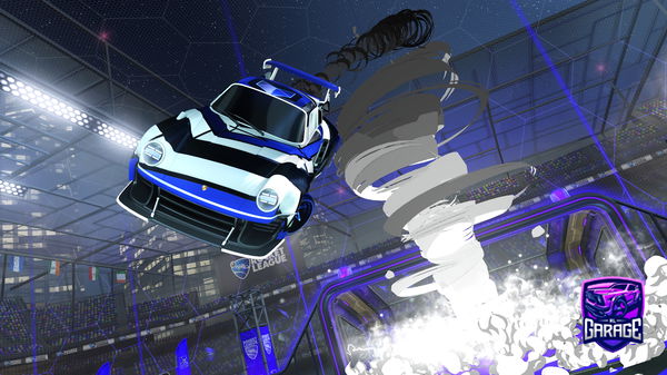 A Rocket League car design from Nekotheproducer