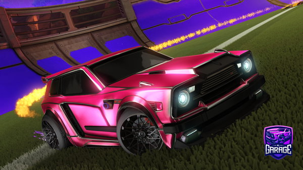 A Rocket League car design from SilverBrow