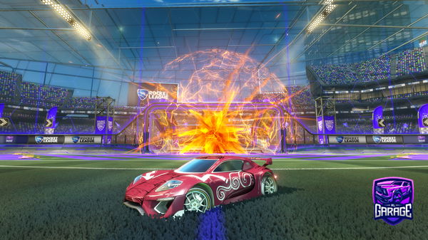 A Rocket League car design from TheGrapeBambeano