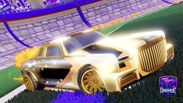 A Rocket League car design from Ashley_