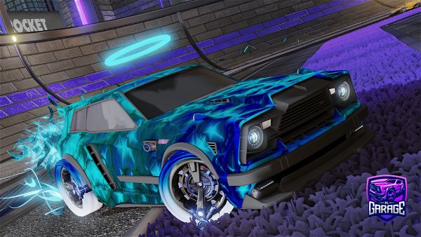 A Rocket League car design from YomumsPIZZAS