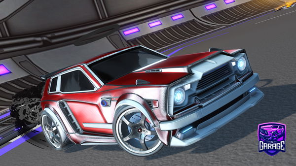 A Rocket League car design from Iblddogerblu55