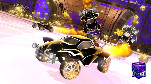 A Rocket League car design from El_SantixD