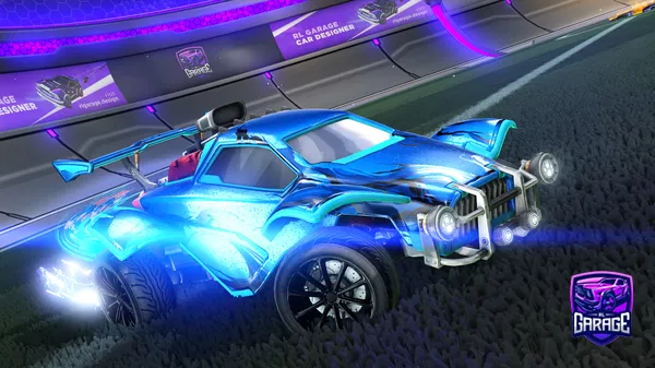 A Rocket League car design from S672