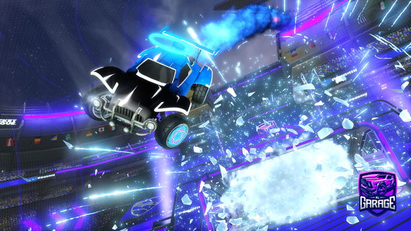 A Rocket League car design from AkiP2211