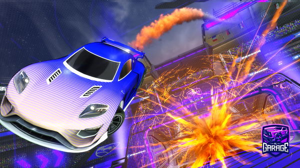 A Rocket League car design from YOUmurfagjdhdhdi