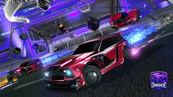A Rocket League car design from AlirezaCF7