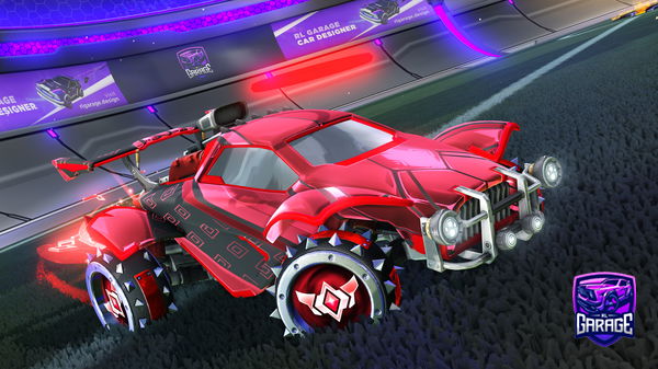 A Rocket League car design from WoLfGaNg1