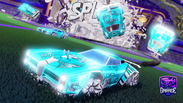 A Rocket League car design from ZShenmueZ