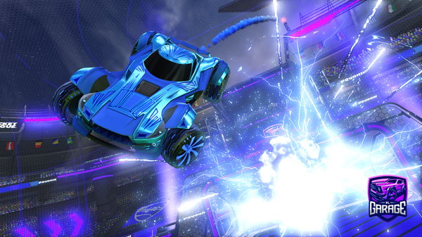 A Rocket League car design from TheFabulousFinch