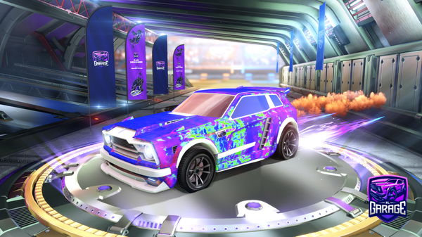 A Rocket League car design from LRDO_OneMileAway