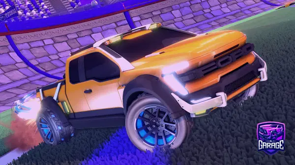 A Rocket League car design from weaksouse123