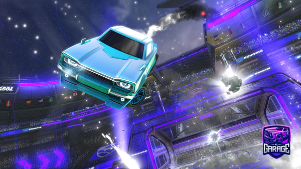 A Rocket League car design from Subject_GLTM