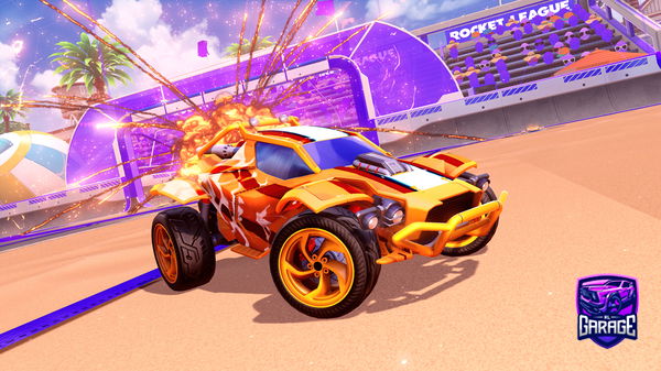 A Rocket League car design from koldfreg