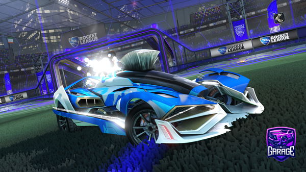 A Rocket League car design from GlacierEle
