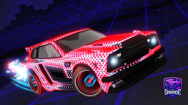 A Rocket League car design from Hyperventilation