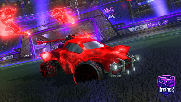 A Rocket League car design from Reewko