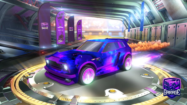 A Rocket League car design from Mrz_sjhubb