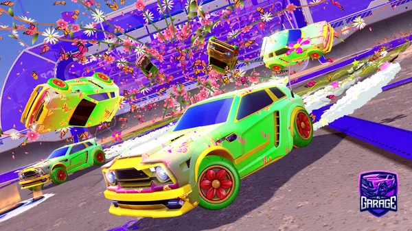 A Rocket League car design from KingNick1