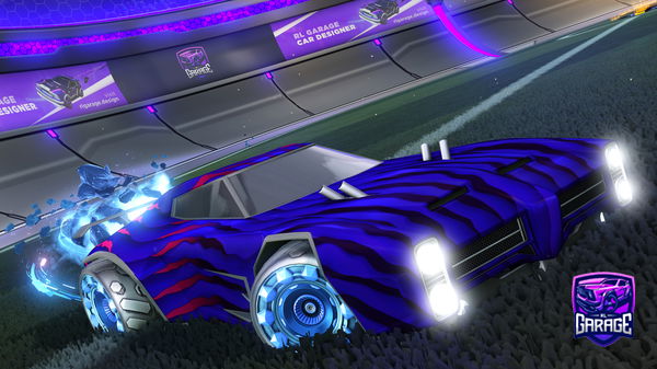 A Rocket League car design from Synxty