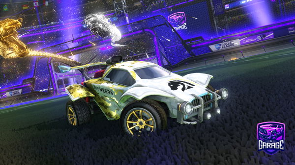 A Rocket League car design from pk28_21