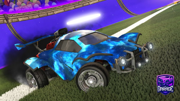 A Rocket League car design from JakOctavian