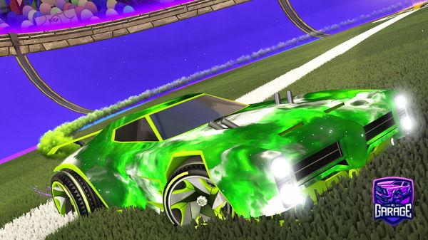 A Rocket League car design from KTRLCluB