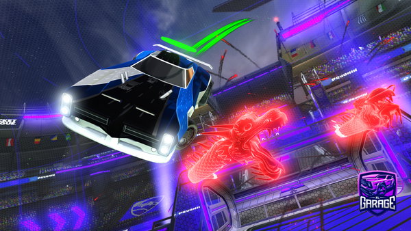 A Rocket League car design from damo191619