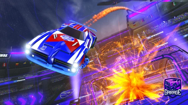 A Rocket League car design from AFlockOfDonuts