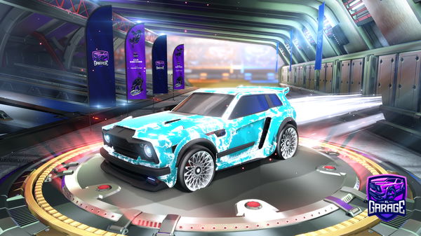 A Rocket League car design from Khamula