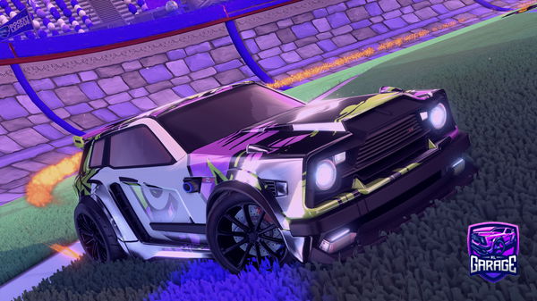 A Rocket League car design from Opjack