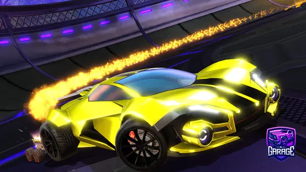 A Rocket League car design from Joel_feb