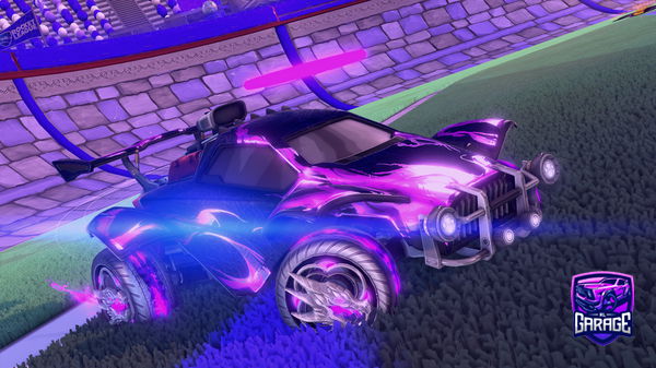 A Rocket League car design from OmgAlvickx