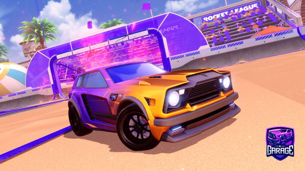 A Rocket League car design from Thetigeron13