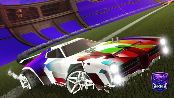 A Rocket League car design from boooooooiii