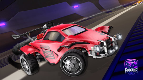A Rocket League car design from JxstPet3r