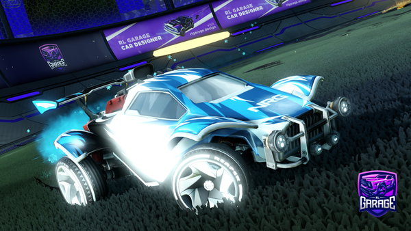 A Rocket League car design from starstrider