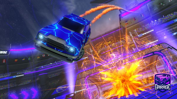 A Rocket League car design from FletyGod