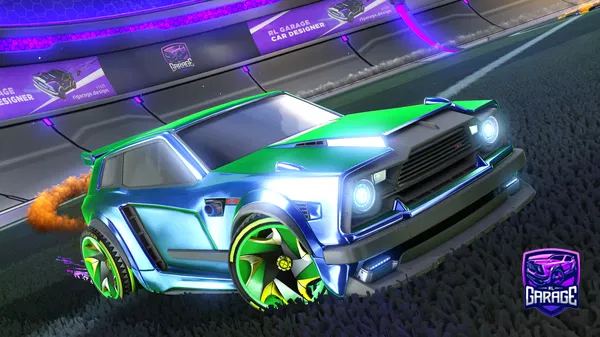 A Rocket League car design from Lukevsav