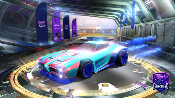 A Rocket League car design from MagicEagleYT