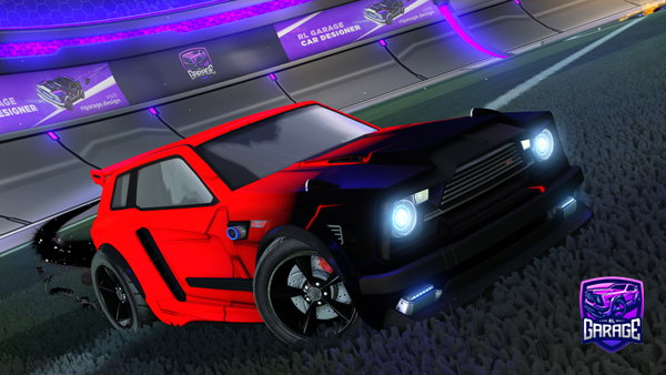 A Rocket League car design from LuluMiaou
