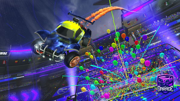 A Rocket League car design from hiimjak